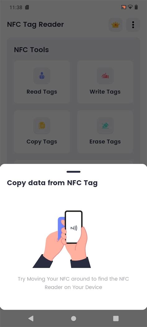 nfc tag reader android apk|turn on nfc Android.